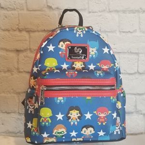 Loungefly DC Justice League Heroes Mini Backpack